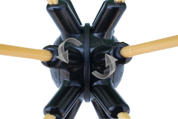Ελαιοραβδιστικό - Βλεργα carbon αχινός Gold 4x4 24v 2,0m